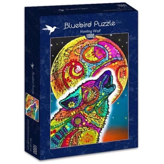 Puzzle Bluebird Lobo Aullando de 1000 Piezas Puzzle Bluebird Lobo Aullando de 1000 Piezas