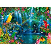 Puzzle Bluebird Loros Tropicales de 1500 Piezas