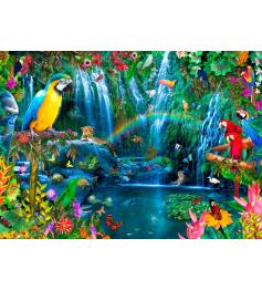 Puzzle Bluebird Loros Tropicales de 1500 Piezas