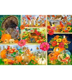 Puzzle Bluebird Los Colores Del Otoño de 1000 Piezas