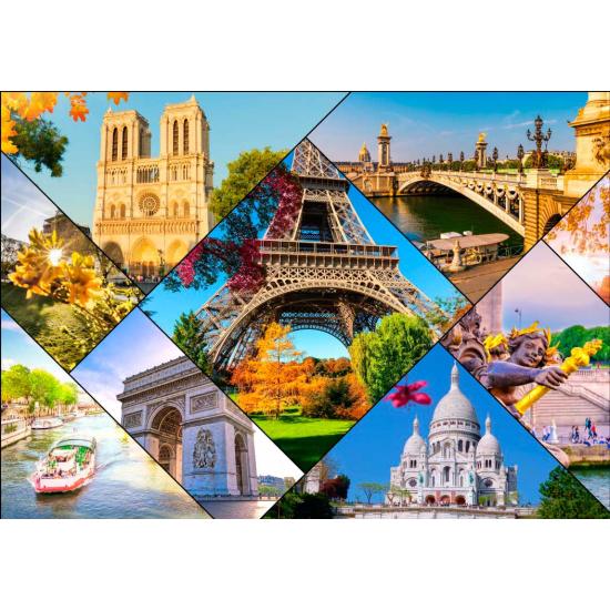 Puzzle Bluebird Los Monumentos De París de 2000 Piezas Puzzle Bluebird Los Monumentos De París de 2000 Piezas