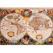 Puzzle Bluebird Mapa del Mundo Antiguo de 1000 Piezas