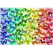 Puzzle Bluebird Mariposas de Colores de 1000 Piezas