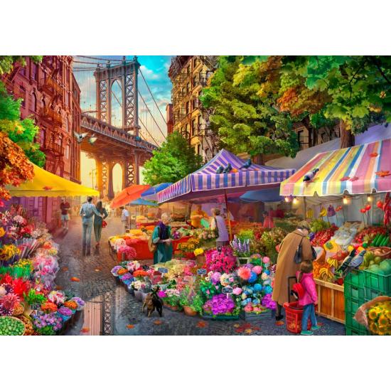 Puzzle Bluebird Mercado de Flores de Brooklyn 500 Piezas Puzzle Bluebird Mercado de Flores de Brooklyn 500 Piezas
