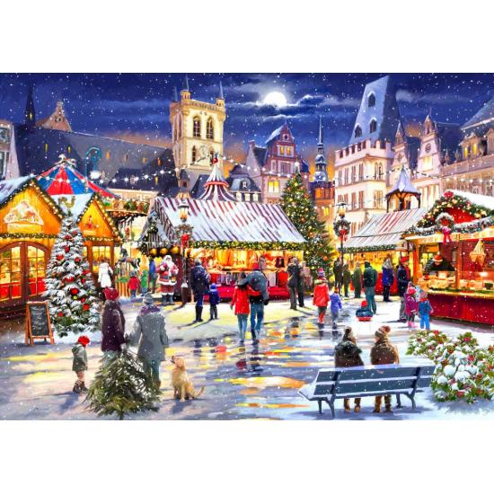Puzzle Bluebird Mercado de Navidad de 1000 Piezas Puzzle Bluebird Mercado de Navidad de 1000 Piezas