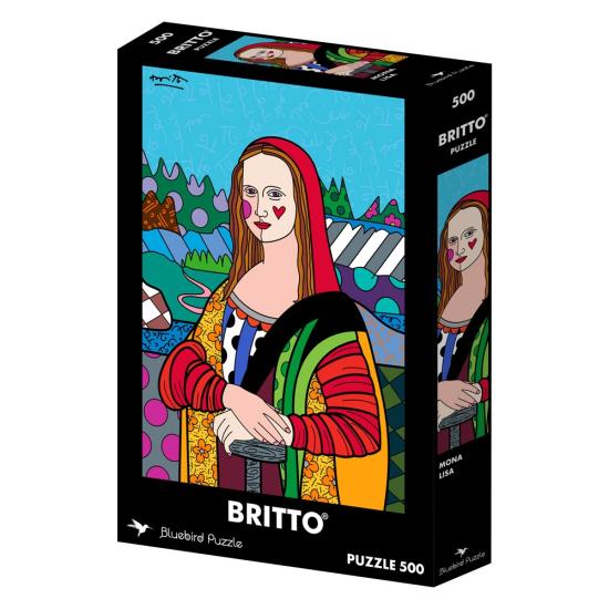 Puzzle Bluebird Mona Lisa de 500 Piezas