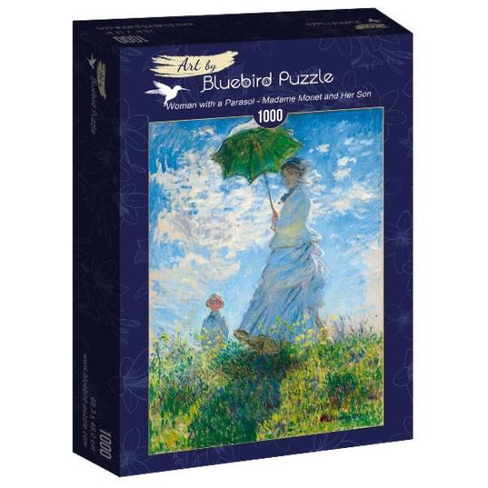 Puzzle Bluebird Mujer con Sombrilla de 1000 Piezas