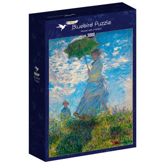 Puzzle Bluebird Mujer con Sombrilla de 3000 Piezas Puzzle Bluebird Mujer con Sombrilla de 3000 Piezas