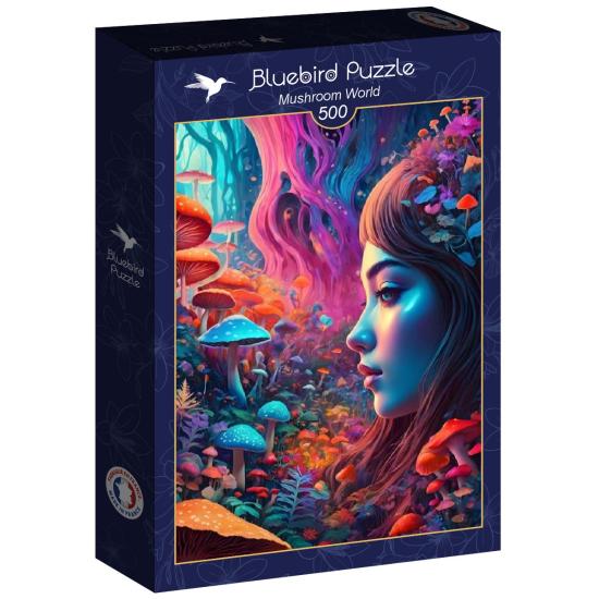Puzzle Bluebird Mundo de las Setas de 500 Piezas