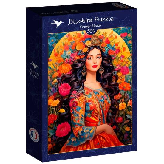 Puzzle Bluebird Musa De Las Flores de 500 Piezas