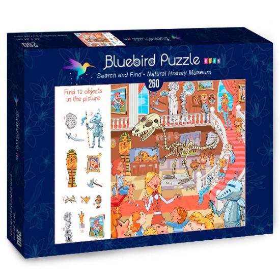 Puzzle Bluebird Museo de Historia Natural de 260 Piezas Puzzle Bluebird Museo de Historia Natural de 260 Piezas