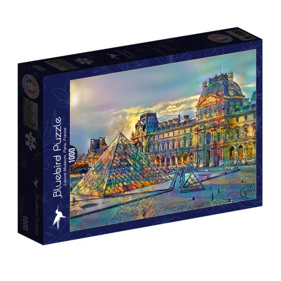 Puzzle Bluebird Museo del Louvre, París de 1000 Piezas Puzzle Bluebird Museo del Louvre, París de 1000 Piezas