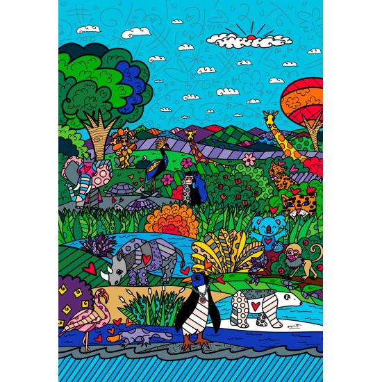 Puzzle Bluebird Naturaleza de 1000 Piezas