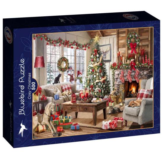 Puzzle Bluebird Navidad Acogedora de 500 Piezas