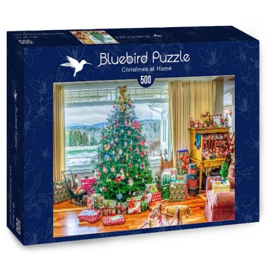 Puzzle Bluebird Navidad en Casa de 500 Piezas