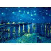 Puzzle Bluebird Noche Estrellada sobre el Ródano de 1000 Piezas