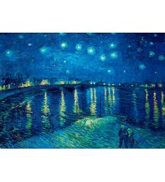 Puzzle Bluebird Noche Estrellada sobre el Ródano de 1000 Piezas
