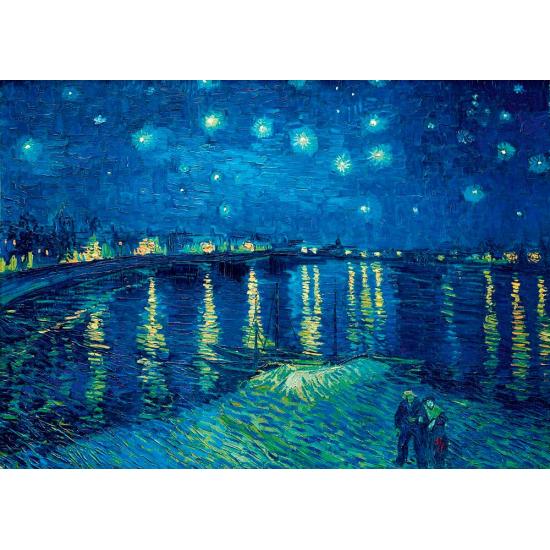 Puzzle Bluebird Noche Estrellada sobre el Ródano de 1000 Piezas Puzzle Bluebird Noche Estrellada sobre el Ródano de 1000 Piezas