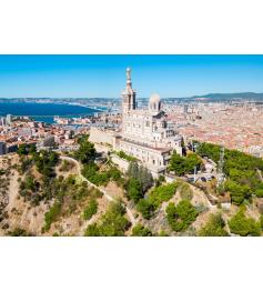 Puzzle Bluebird Notre Dame de la Garde, Marsella de 1000 Piezas