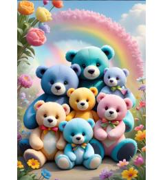 Puzzle Bluebird Osos De Peluche XXL de 300 Piezas