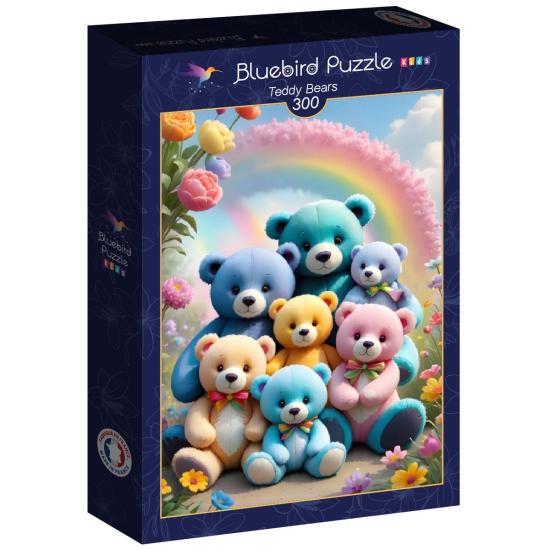 Puzzle Bluebird Osos De Peluche XXL de 300 Piezas