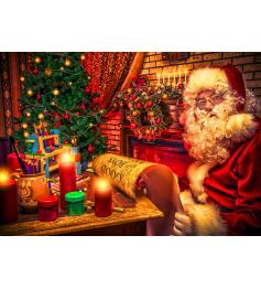 Puzzle Bluebird Papá Noel de 1000 Piezas