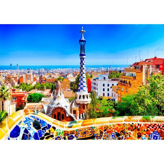 Puzzle Bluebird Parque Güell de Barcelona de 1000 Piezas Puzzle Bluebird Parque Güell de Barcelona de 1000 Piezas