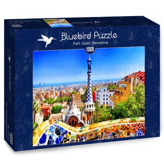 Puzzle Bluebird Parque Güell de Barcelona de 1000 Piezas Puzzle Bluebird Parque Güell de Barcelona de 1000 Piezas