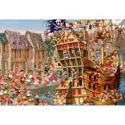 Puzzle Bluebird Piratas de 1000 Piezas