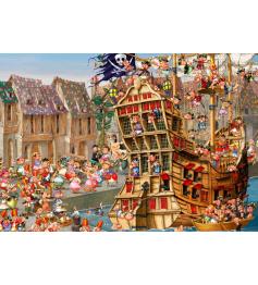 Puzzle Bluebird Piratas de 1000 Piezas