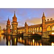 Puzzle Bluebird Puente Oberbaum, Berlín, Alemania de 1000 Piezas