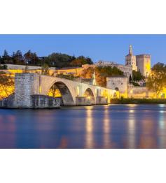 Puzzle Bluebird Puente Saint Benezet, Pont d'Avignon de 1000 Pzs