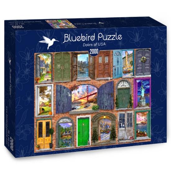 Puzzle Bluebird Puertas de Estados Unidos de 2000 Piezas