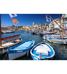 Puzzle Bluebird Puerto de Sanary, Francia de 1000 Pzs