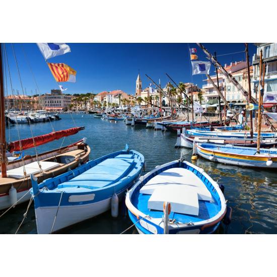 Puzzle Bluebird Puerto de Sanary, Francia de 1000 Pzs Puzzle Bluebird Puerto de Sanary, Francia de 1000 Pzs