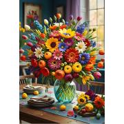 Puzzle Bluebird Ramo Colorido de 1000 Piezas