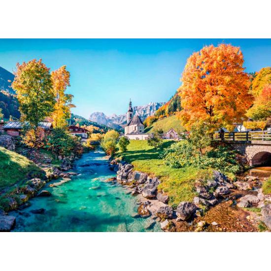 Puzzle Bluebird Ramsau en Otoño de 500 Piezas Puzzle Bluebird Ramsau en Otoño de 500 Piezas