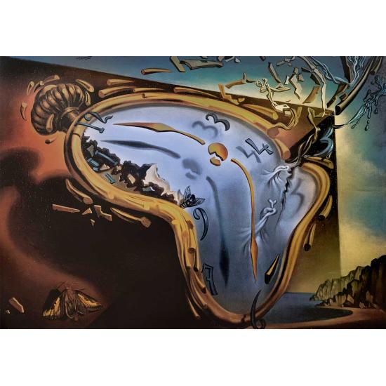 Puzzle Bluebird Reloj Blando Explota en 888 Partículas de 1000 Puzzle Bluebird Reloj Blando Explota en 888 Partículas de 1000