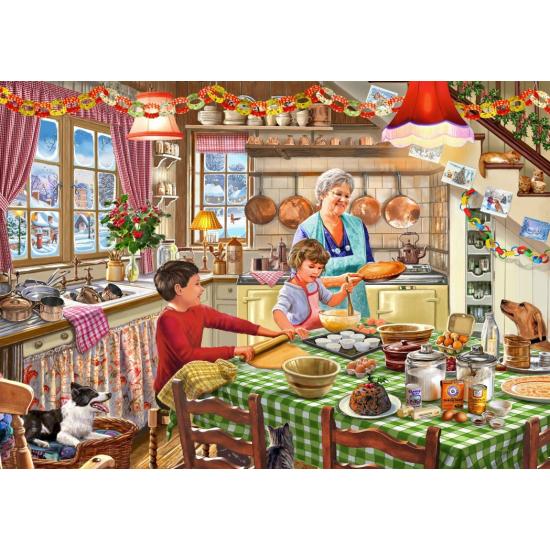 Puzzle Bluebird Repostería Navideña De La Abuela de 2000 Piezas