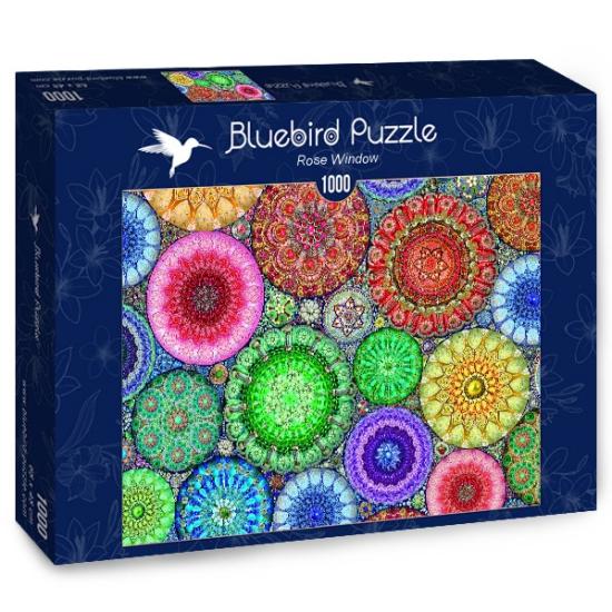 Puzzle Bluebird Rosetón de 1000 Piezas