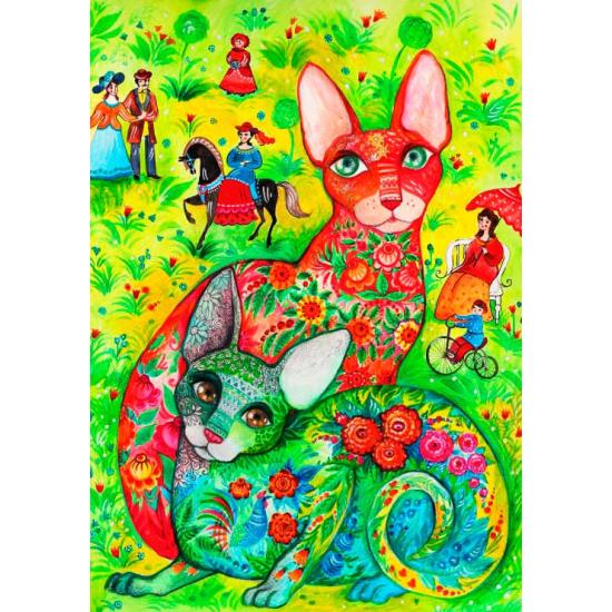 Puzzle Bluebird Rusos de 1500 Piezas