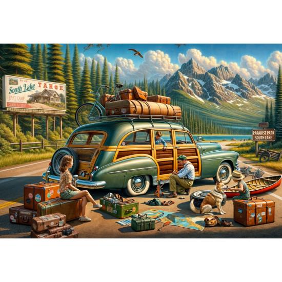 Puzzle Bluebird Rutinas De Paseos 1000 Piezas