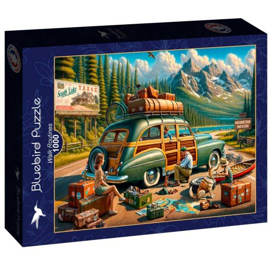 Puzzle Bluebird Rutinas De Paseos 1000 Piezas