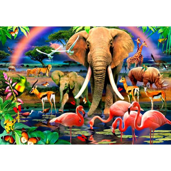 Puzzle Bluebird Sabana Africana de 1000 Pzs Puzzle Bluebird Sabana Africana de 1000 Pzs