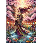 Puzzle Bluebird Sakura de 1000 Piezas