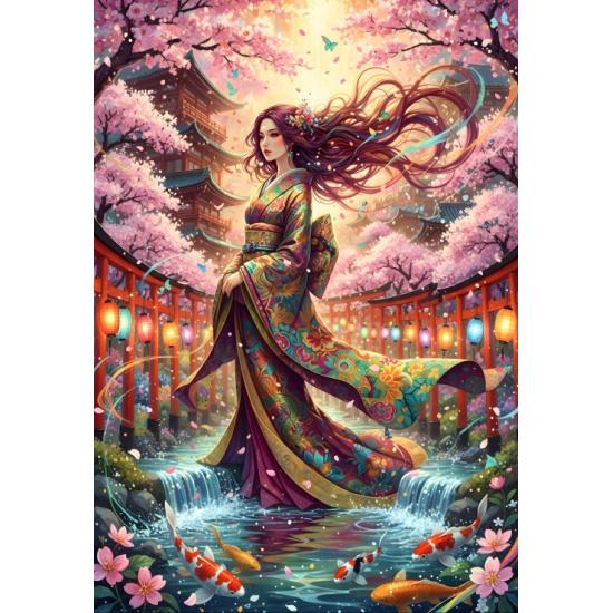 Puzzle Bluebird Sakura de 1000 Piezas