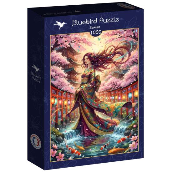 Puzzle Bluebird Sakura de 1000 Piezas