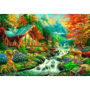 Puzzle Bluebird Serenidad Alpina de 1000 Piezas