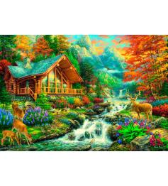 Puzzle Bluebird Serenidad Alpina de 1000 Piezas