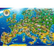 Puzzle Bluebird Símbolos de Europa de 1000 Piezas